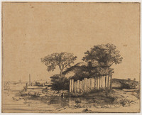 TvB G 2319
<br/>
Boerderij met witte planken
<br/>
<em>Anoniem (19de eeuw)</em>